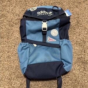 Adidas Outdoor Mickey Mouse Disney Adventure Backpack in Blue and Black NWT